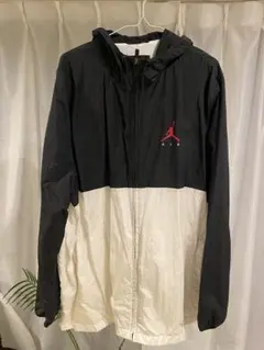 Jordan ナイロンジャケット XL ブラック・ホワイト