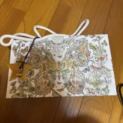 Dior ギフト袋 花と蝶デザイン
