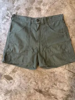 【希少/良品/90s/USA製】GUNGHOフラップ付ファティーグショーツ　 Lのサムネイル