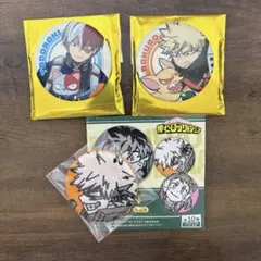 ヒロアカ アニマル グリッター缶バッジ 爆豪勝己 ボンズ バクドック