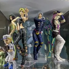 一番くじジョジョの奇妙な冒険　6部ストーンオーシャン　フィギュアセット