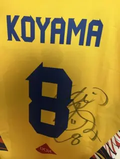 東レアローズ滋賀 ユニフォーム風Tシャツ #8 小山愛実選手　直筆サイン入り