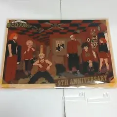 ヒロアカ　箔入りアクリルアート　連載9周年突破記念