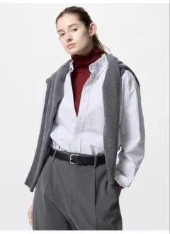 UNIQLO メリノリブタートルネックセーター LサイズRED 新品未使用