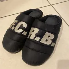 新品未使用　FCRB X SUBUネイビーバンダナ柄 コラボサンダル SUBUとHAV-A-HANKによる別注サンダルが登場。バンダナ柄が刺繍