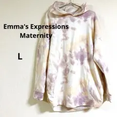 Emma's Expressions Maternity 【L】タイダイパーカー