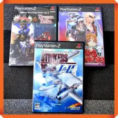 PS2ソフト【レア美品★動確】彩京シューティングコレクション Vol.１、２、３