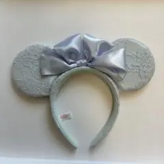 Disney❤️水色レース　ミニー　カチューシャ　シンデレラ