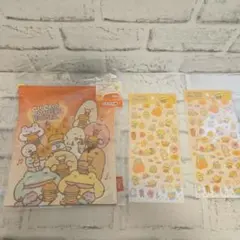 チキップダンサーズ マチ付巾着+シール2枚セット