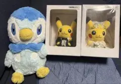 ポケモンセンター ピカチュウ ウェディング ぬいぐるみ ペア(白無垢
