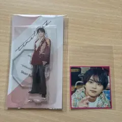 【新品未開封】timelesz 佐藤勝利 アクリルスタンド、おまけステッカー