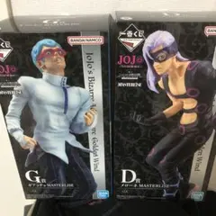 ジョジョの奇妙な冒険 一番くじ ギアッチョ メローネ セット