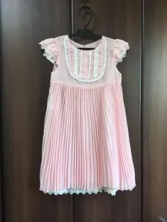 ☆SALE☆ anyFAM プリーツワンピース 110 卒園 入学
