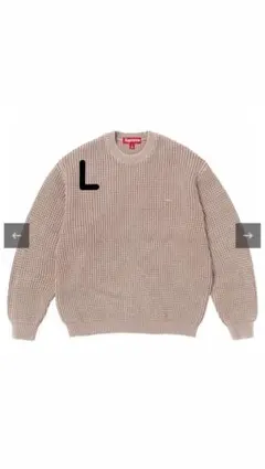 Supreme Washed Small Box Waffle Sweaterのサムネイル