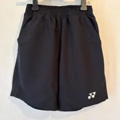 【YONEX】ヨネックス バドミントンハーフパンツ ポケット付き 黒