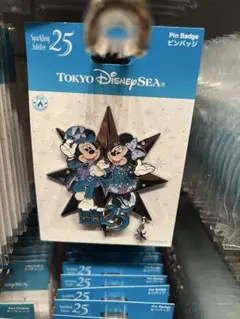 ディズニーシー25周年　ピンバッジ