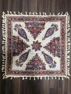 イラン製 ペイズリー柄 テーブルクロス 65×65cm