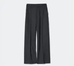 ユニクロ　ブラッシュドジャージーワイドパンツ　XS 丈長め　股下75センチ