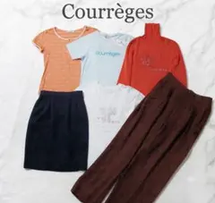 クレージュ Courreges ビッグロゴ ニット 00s y2k 平成のサムネイル
