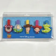 【東京ディズニーリゾート】トイストーリー クリップセット 5個入り