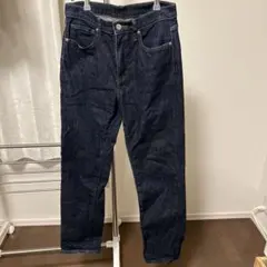 ユニクロ　ストレートデニム　25 ブルー