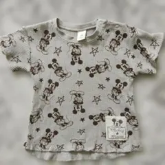 ディズニー ベビー ミッキー　Tシャツ 半袖 90cm　レトロのサムネイル