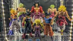 ドラゴンボール フィギュア 8体セット ブロリー 悟飯 バーダック 他