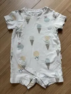 GELATO PIQUE アイスクリーム柄ロンパース