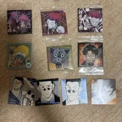 HUNTER×HUNTER シール ステッカー 9枚セット　ウエハースのサムネイル
