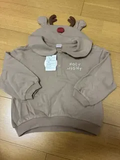 【新品タグ付き】トナカイ　クリスマス　トレーナー 100