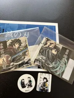 鬼滅の刃　WEBSHOP ステッカー　時透無一郎　冨岡義勇　フレークシール