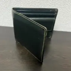 【新品未使用】ホワイトハウスコックス 折財布 ブラック グッドウッドレザー 新品未使用】ホワイトハウスコックス 折財布 ブラック グッド