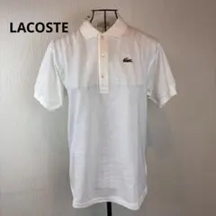新品タグ付】ラコステ ヘンリーネック Tシャツ L 白 スリムフィット
