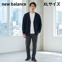 ニューバランス THE CITY Vネック カーディガン ゆったり 羽織り XLのサムネイル