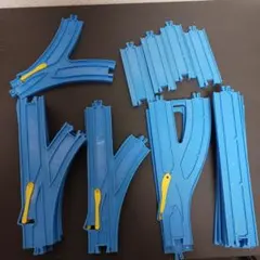 【最終価格】プラレール　ポイントレール　１/2レール　直線レール　18本セット