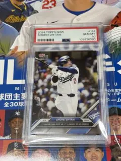 PSA 10 2024 Topps Now 大谷翔平 カード - メルカリ