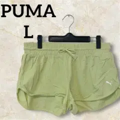 PUMA 【L】ライトグリーン ショートパンツ スポーツ 運動 ランニング
