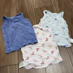 ユニクロベビー下着3枚セット 90cm メッシュ　UNIQLO baby