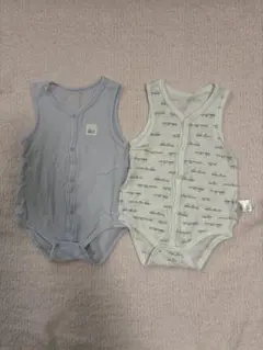 肌着メッシュロンパース 綿100% 80cm