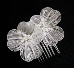 髪飾り　結婚式　お呼ばれ　成人式　和装　浴衣　ヘアアクセサリー　簪　コーム　花