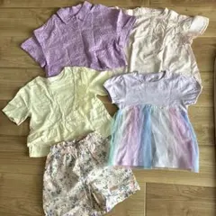 女の子　夏服　130サイズ　5点まとめ売り