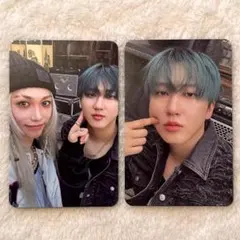 チャンビン　straykids HOP 両面トレカ　ユニットトレカ　２枚セット