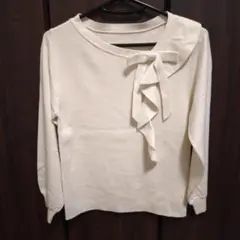 moriRuna様専用新品タグ付きストロベリーフィールズフリルリボン付ニット