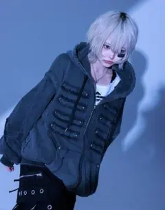 Gamchu【ガムチュ】半壊卍壊デニムsetupジャケット Gamchu【ガムチュ】半壊卍壊デニムsetupジャケット BLACK - メルカリ