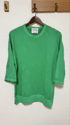 cloveru 半端丈　MUJI CREW25 - Prep Green XL