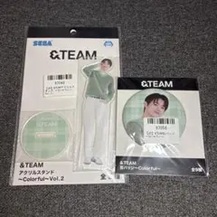 &TEAM JO ジョー ジョウ アクスタ 缶バッジ セット SEGA