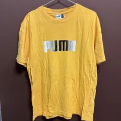 PUMA イエロー Tシャツ L