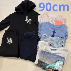 男の子　LA 90cm ポリス　恐竜　消防車　Tシャツ　まとめ売り　Gap