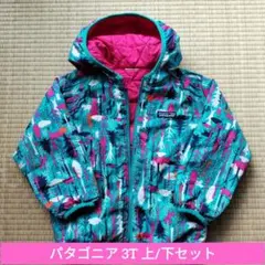 パタゴニア ベイビー リバーシブル パフ ジャケット/パンツ 3Tのサムネイル