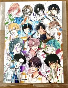 花とゆめ　ブロマイド　春の嵐とモンスター　暁のヨナ　顔好き　多聞くん　非売品